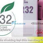 Tìm hiểu về những loại điều hoà dùng Gas R32